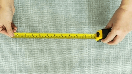 How to measure the carpet for steam cleaning